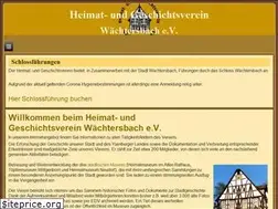 Sites similar to hgv-waechtersbach.de