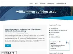 Sites similar to hhesse.de