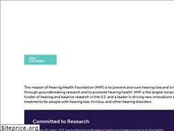 Sites similar to hhf.org