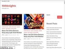 Sites similar to hhhknights.com