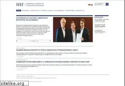 Sites similar to hhif.de