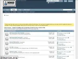 Sites similar to hhoforums.com