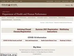 Sites similar to hhp.txstate.edu