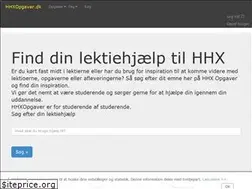 Sites similar to hhxopgaver.dk