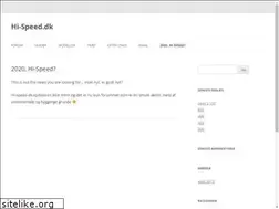 Sites similar to hi-speed.dk