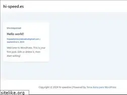 Sites similar to hi-speed.es