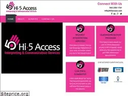 Sites similar to hi5access.com