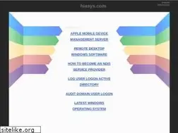 Sites similar to hiasys.com