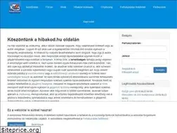 Sites similar to hibakod.hu