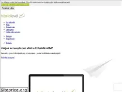 Sites similar to hibridlevel.hu