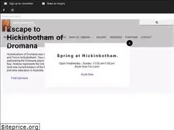 Sites similar to hickinbotham.biz