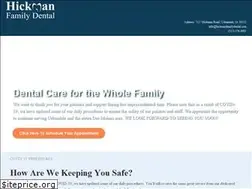 Sites similar to hickmanfamilydental.com