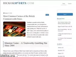 Sites similar to hickoksports.com
