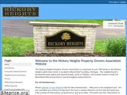 Sites similar to hickoryheightspoa.org