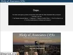 Sites similar to hickscpas.com