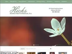 Sites similar to hickshomeforfunerals.com