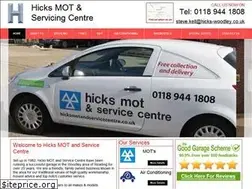 Sites similar to hicksmotandservicecentre.co.uk