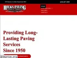 Sites similar to hickspavinginc.com
