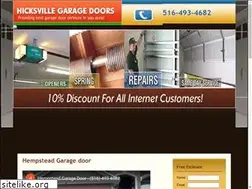 Sites similar to hicksvillegaragedoors.com