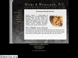 Sites similar to hicksweintraub.com