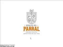 Sites similar to hidalgodelparral.gob.mx