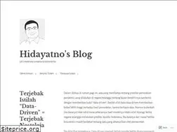 Sites similar to hidayatno.id