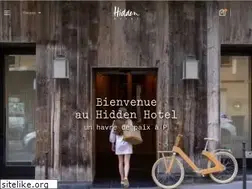 Sites similar to hidden-hotel.com