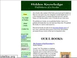 Sites similar to hidden-knowledge.com