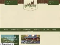 Sites similar to hiddenacrescamp.com