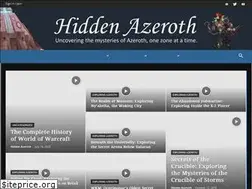 Sites similar to hiddenazeroth.com