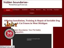 Sites similar to hiddenboundaries.com
