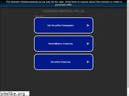 Sites similar to hiddencameras.co.za