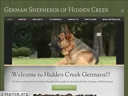 Sites similar to hiddencreekgermans.com