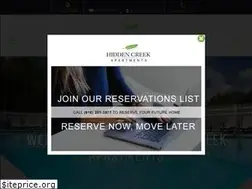 Sites similar to hiddencreekgr.com