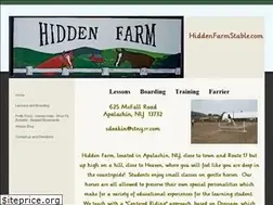 Sites similar to hiddenfarmstable.com