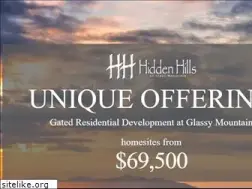Sites similar to hiddenhillsofglassymtn.com
