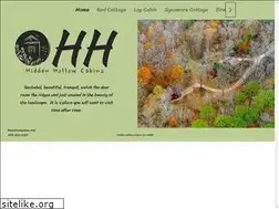 Sites similar to hiddenhollowcabins.com