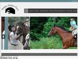 Sites similar to hiddenhollowstable.com