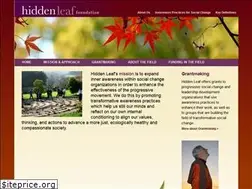 Sites similar to hiddenleaf.org