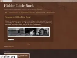 Sites similar to hiddenlittlerock.blogspot.com