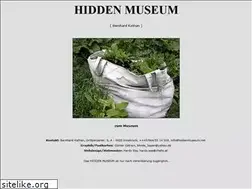 Sites similar to hiddenmuseum.net