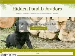 Sites similar to hiddenpondlabradors.com