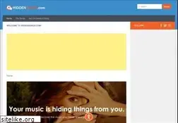 Sites similar to hiddensongs.com