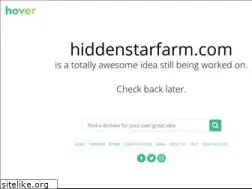 Sites similar to hiddenstarfarm.com