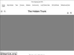Sites similar to hiddentrunk.com