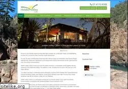 Sites similar to hiddenvalleycabins.com.au