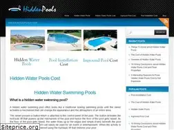 Sites similar to hiddenwaterpoolscost.org
