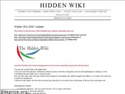 Sites similar to hiddenwiki.me
