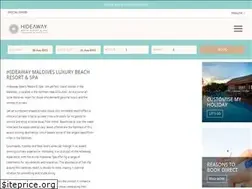 Sites similar to hideawaybeachmaldives.com