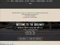 Sites similar to hideawayburgerbar.com